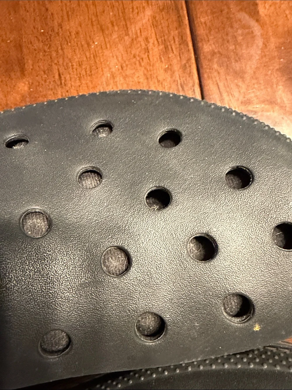 CROCS Black Fleece-Lined Slip-On Clogs